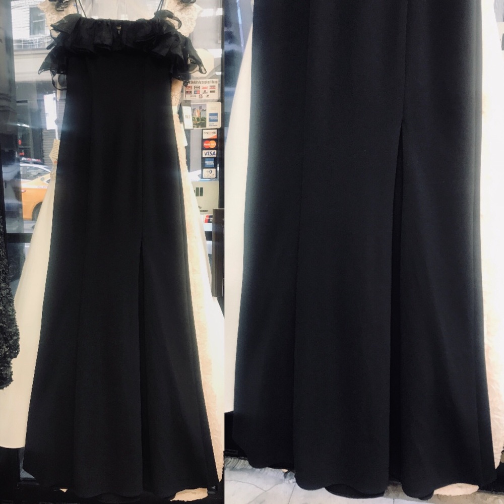 Aidan Mattox off shoulder mermaid long gown - Picture 4 of 5